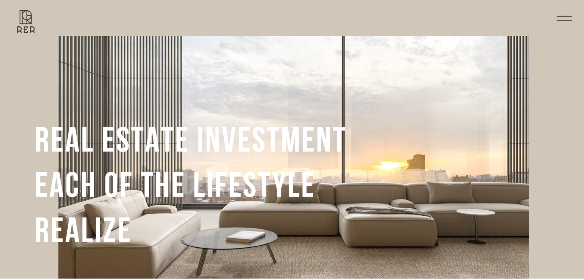 リアールの公式HPキャプチャ